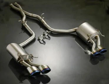 Catback de titanio puro Gr2 para Benz C63 204