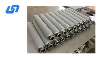 Polvo de tubos de acero inoxidable sinterizado